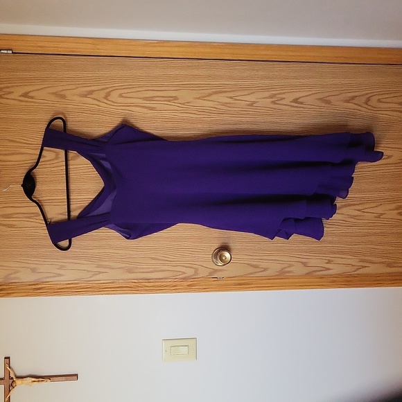 Petite size 12 dress with cowl neck. - Picture 2 of 4